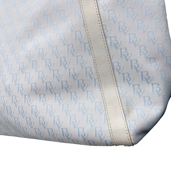 Authentic Bottega Veneta Blue Tote Bag – Large with Zipper Closure – Fits Laptop - Picture 4 of 16